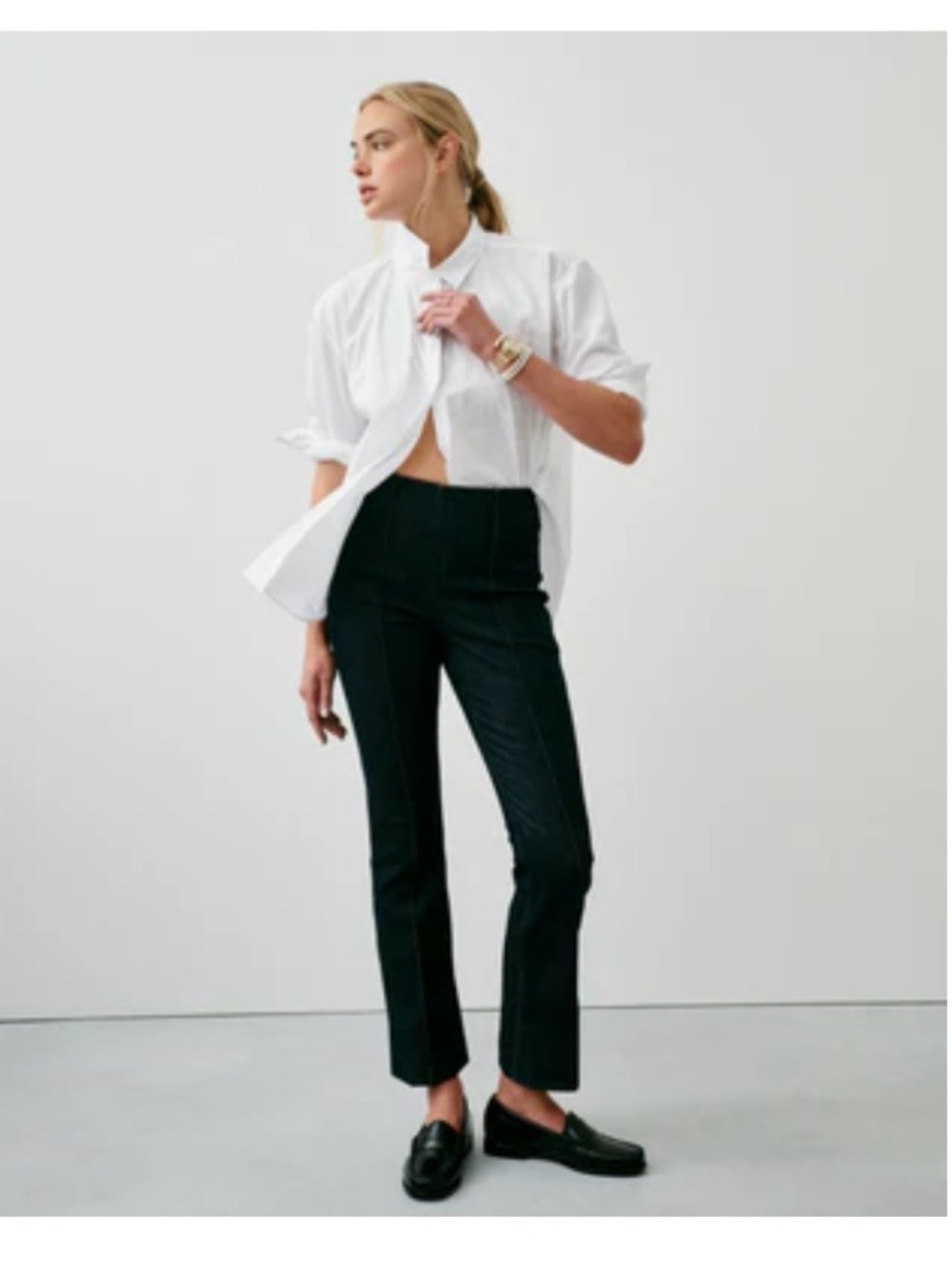 SPANXshape Original Everywhere Zero Waistband Micro Flare Jeans